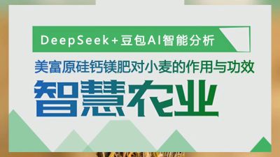 老铁们，马上准备冬小麦种植肥料了，我们用AI智慧农业分析了，美富原，叶碳酶乳酸肽活性硅，中药提取物加矿源，加枯草芽孢杆菌和胶冻样类芽孢杆菌的，中微量元素肥料硅钙镁肥，对小麦提质增产作用功效做分析，大家